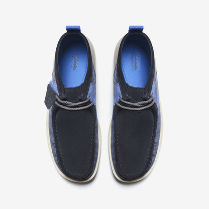 Men Wallabee FTR2 Boot Navy Combination