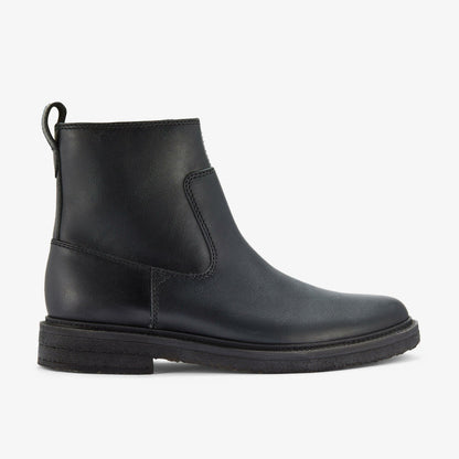 Men Clarkdale Boot Black Leather