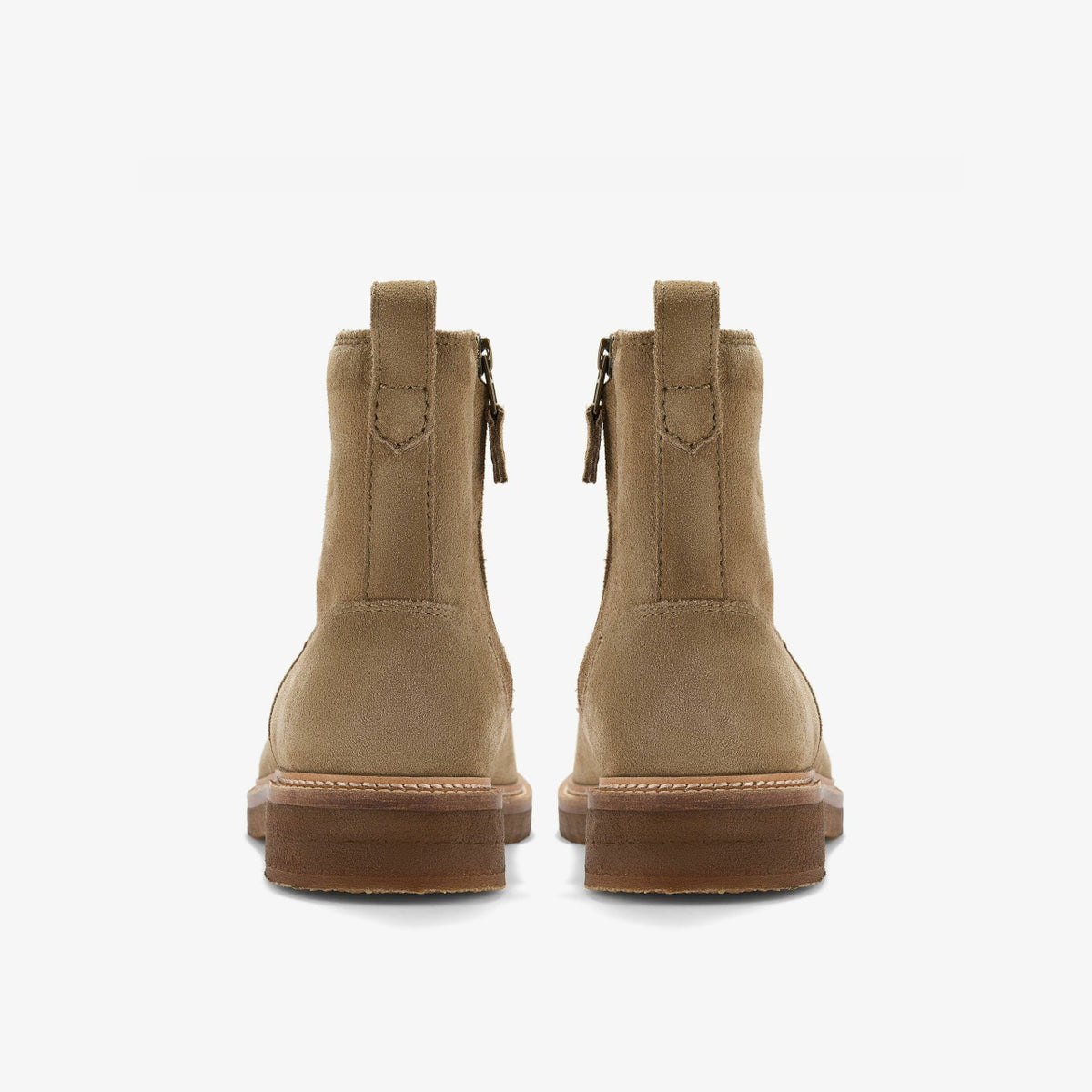 Men Clarkdale Boot Dark Sand Suede