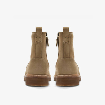 Men Clarkdale Boot Dark Sand Suede