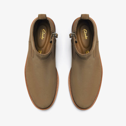 Men Clarkdale Boot Dark Sand Suede