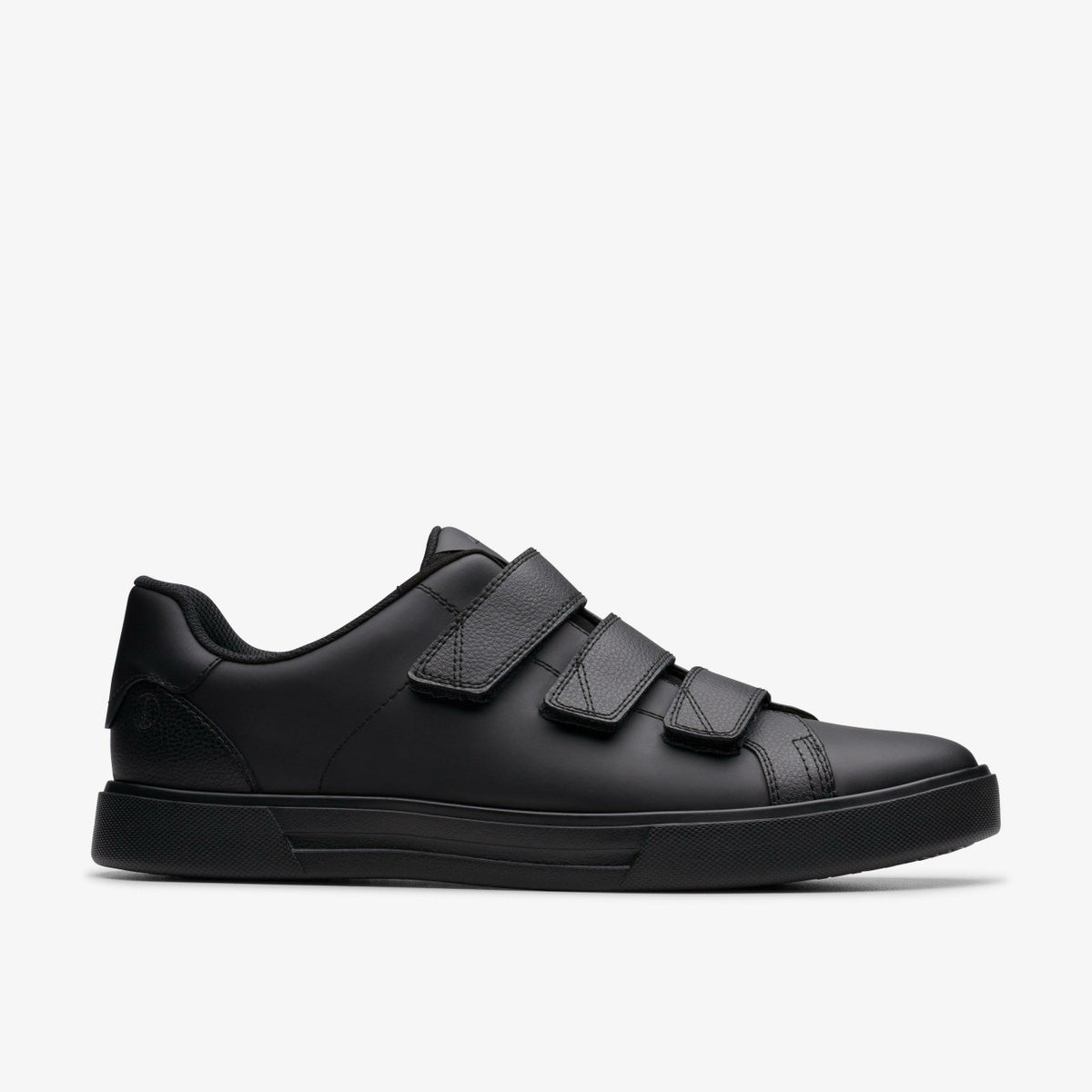 Men Romsey Strap Black Leather