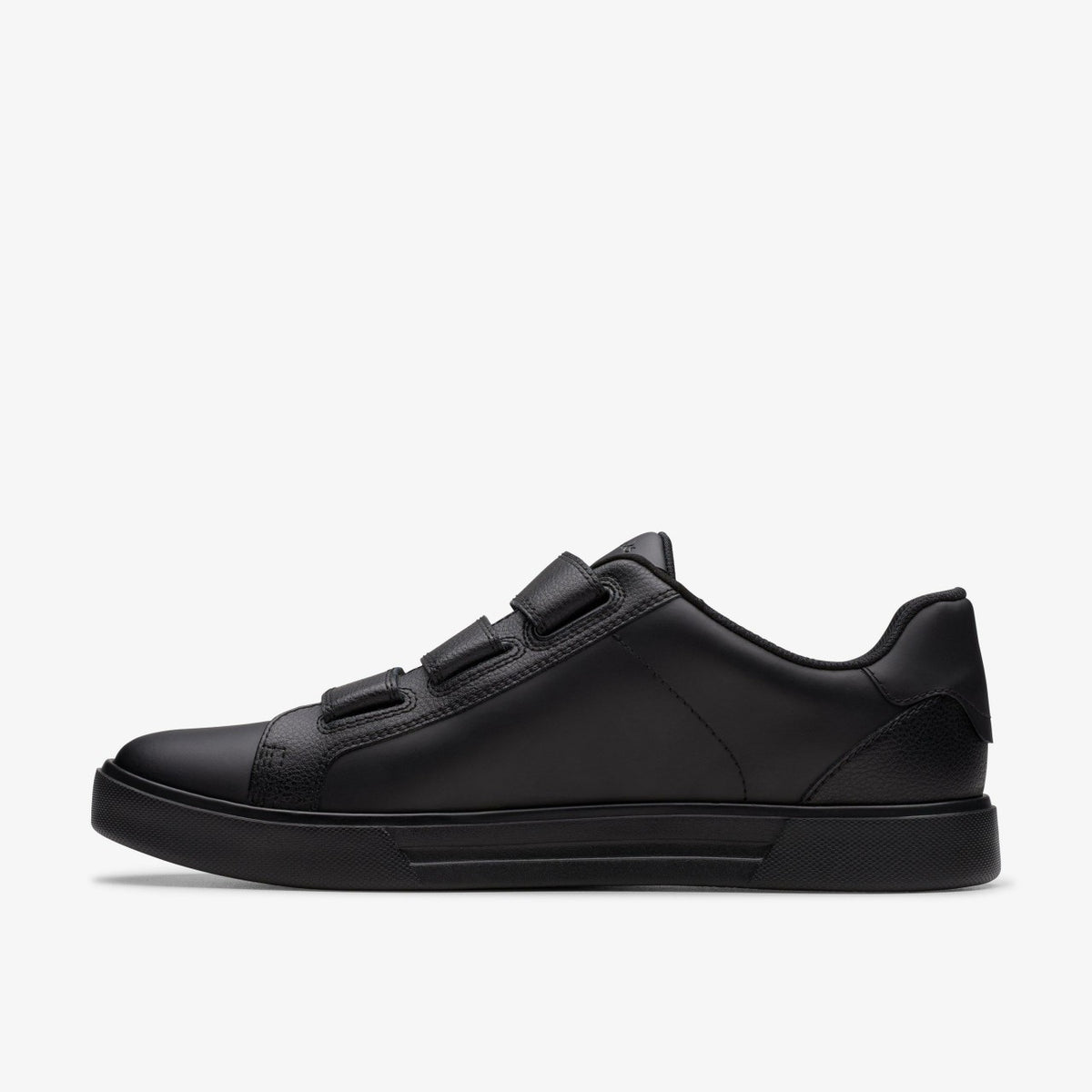 Men Romsey Strap Black Leather