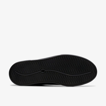 Men Romsey Strap Black Leather