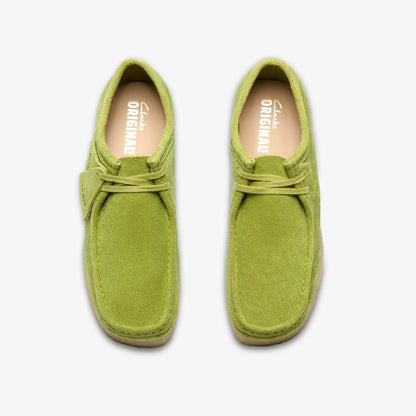 Men Wallabee Lime Suede