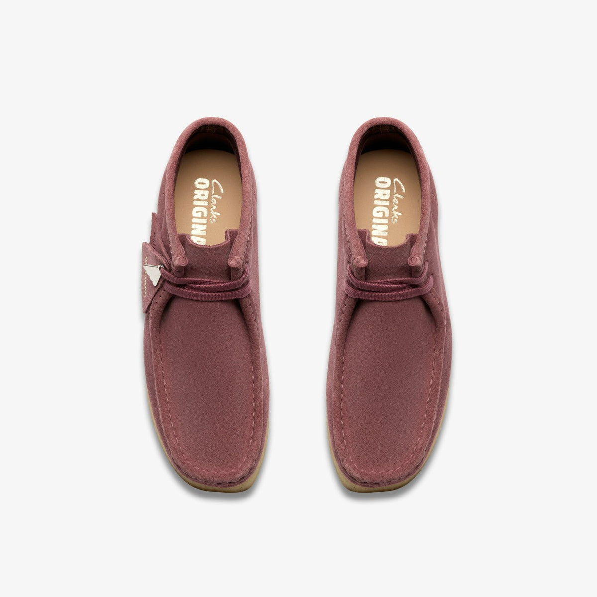 Women Wallabee Boot Rose Brown Suede