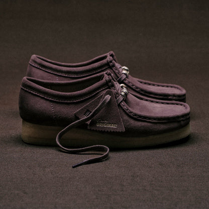 Women Wallabee Plum Suede