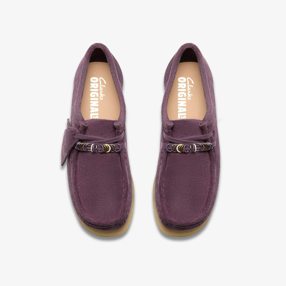 Women Wallabee Plum Suede
