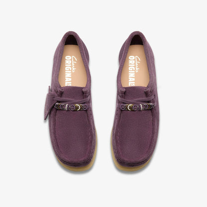 Women Wallabee Plum Suede