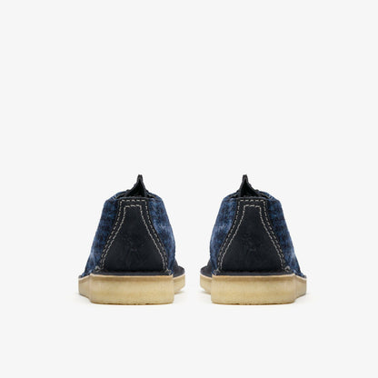 Men Desert Trek Navy Tweed Combination
