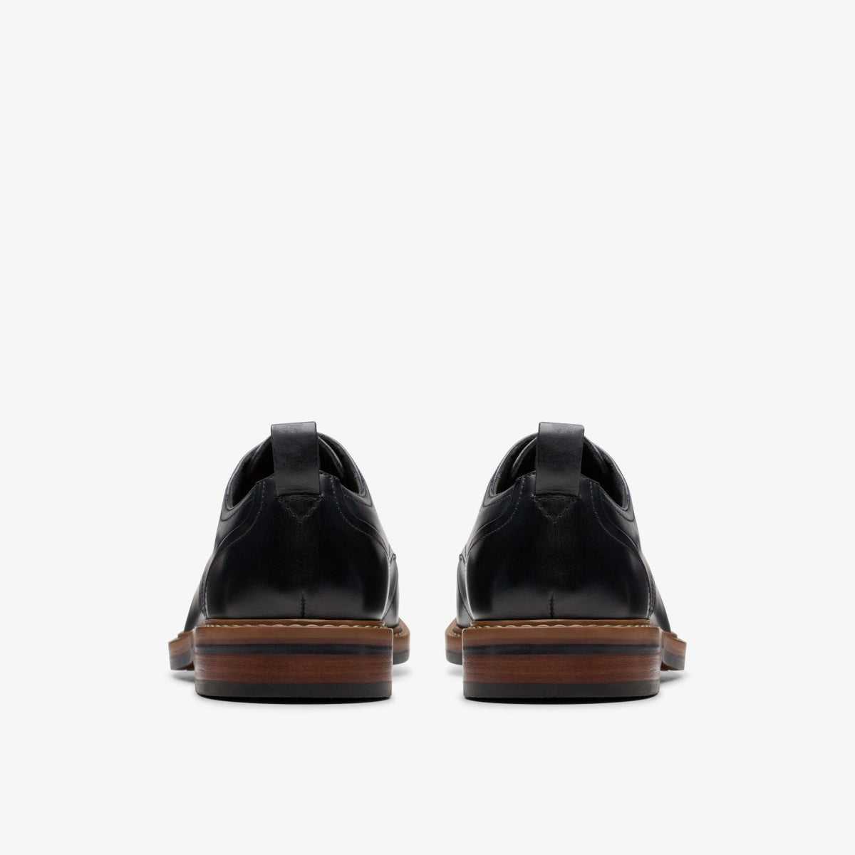 Men Aldwin Lace Black Leather