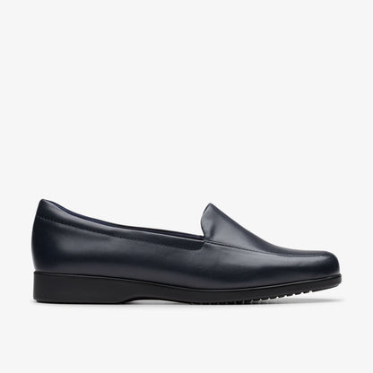 Women Georgia Loafer Navy Leather