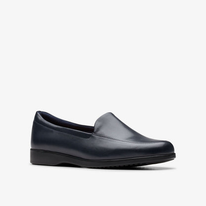 Women Georgia Loafer Navy Leather