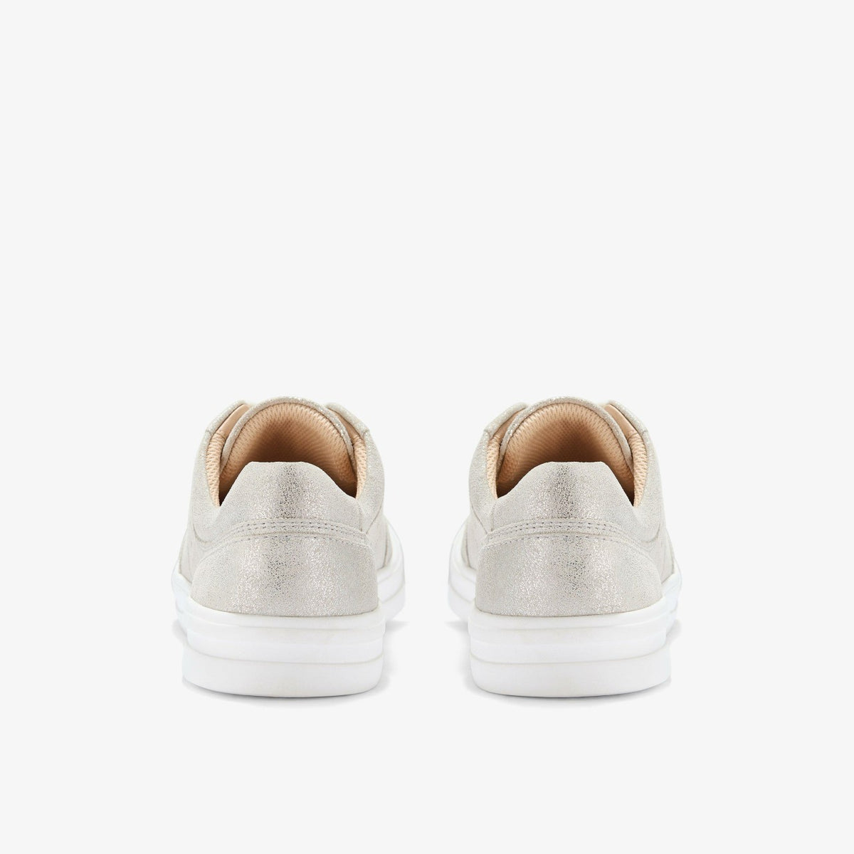 Women Makea Court Metallic Leather