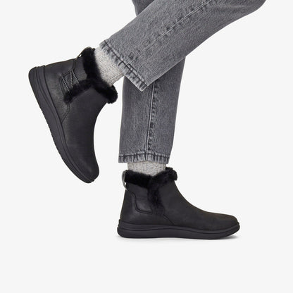 Women Brinkley Fur Black Combination