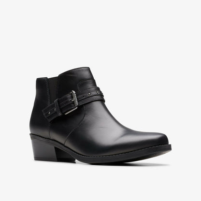 Women Danyelle Wish Black Leather