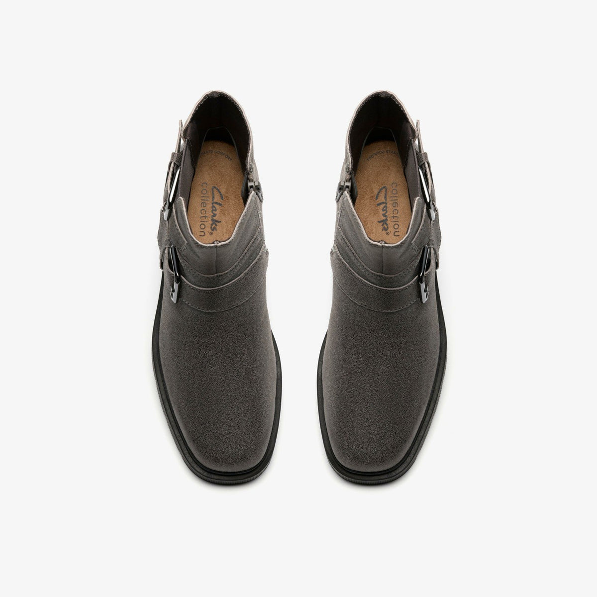 Women Lauryl Bay Dark Grey Leather