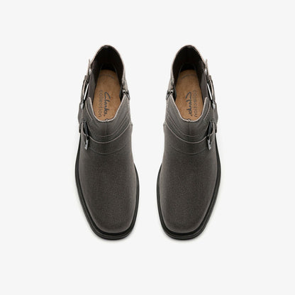 Women Lauryl Bay Dark Grey Leather
