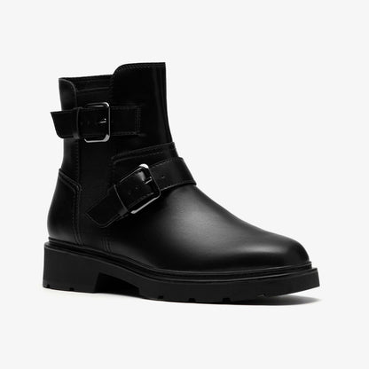 Women Lauryl Bay Black Leather