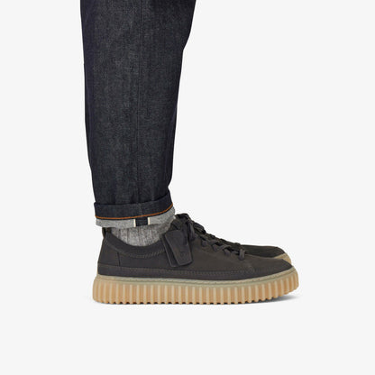 Men Torhill Lace Dark Grey Nubuck