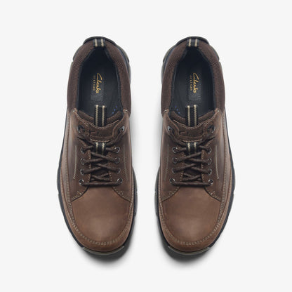 Men Spypath Lo GORE-TEX Dark Brown Leather