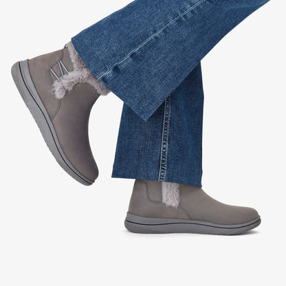 Women Brinkley Fur Dark Grey Combination