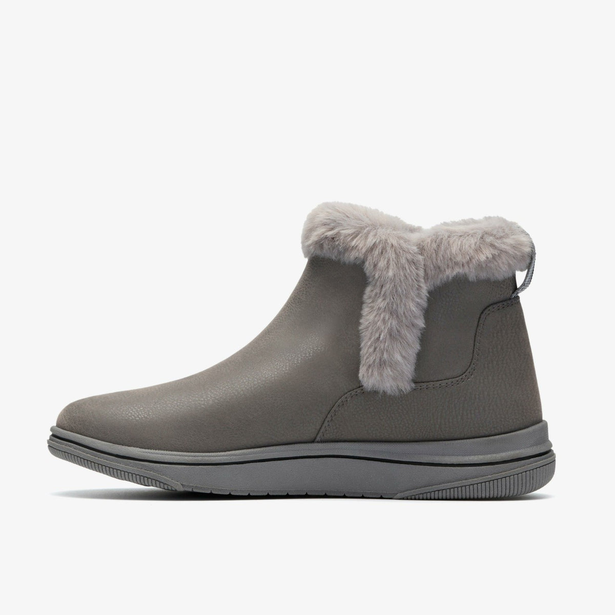 Women Brinkley Fur Dark Grey Combination