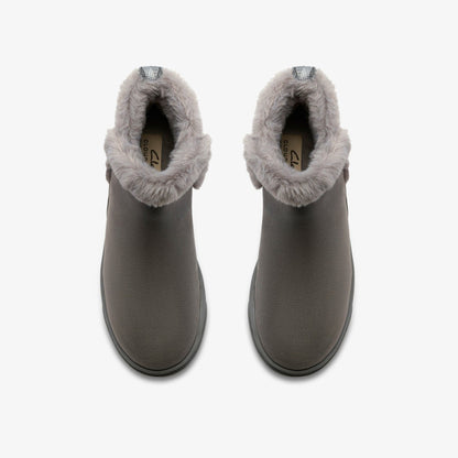 Women Brinkley Fur Dark Grey Combination