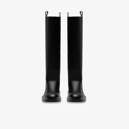 Women Previa Hi Black Leather