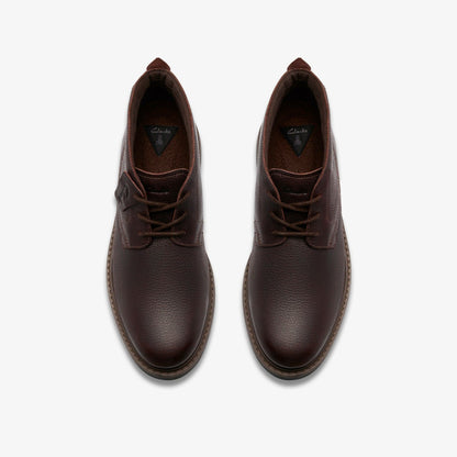 Men Newford Mid Waterproof Brown Warmlined Leather