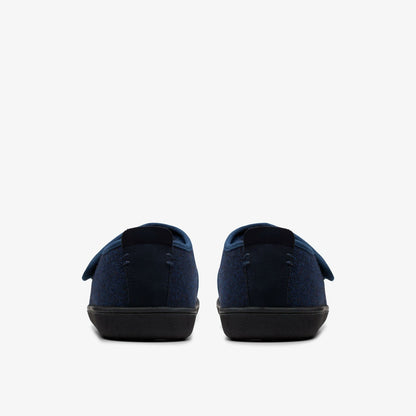 Men King Riptape Slipper Navy Interest