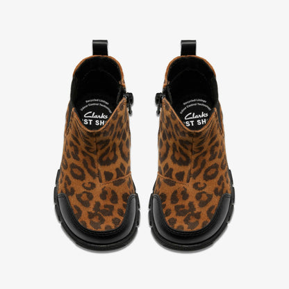 Kids Evyn Chelsea Toddler Leopard Print