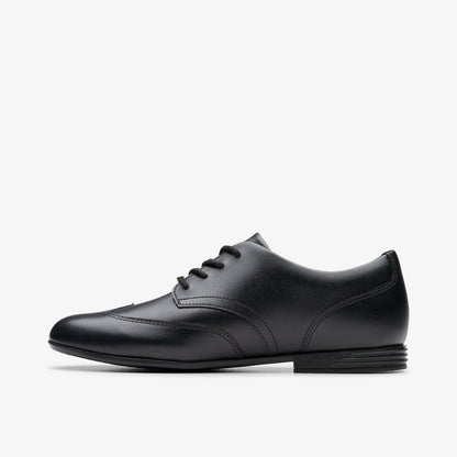 Kids Finja Wing Youth Black Leather