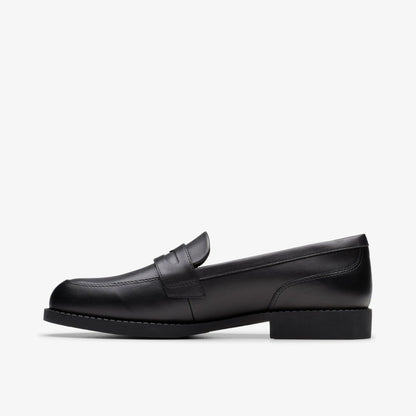 Kids Tapa Edge Youth Black Leather