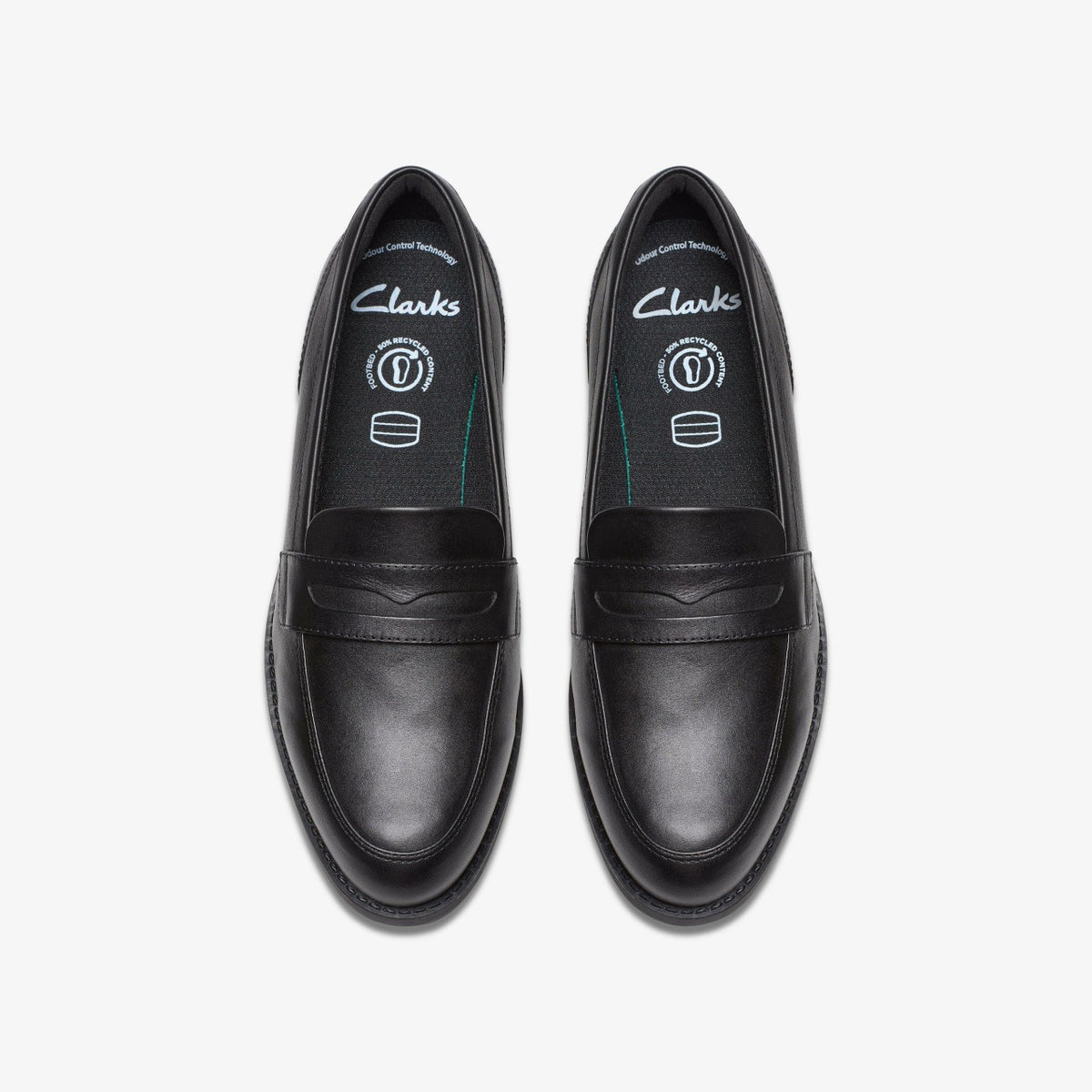 Kids Tapa Edge Youth Black Leather