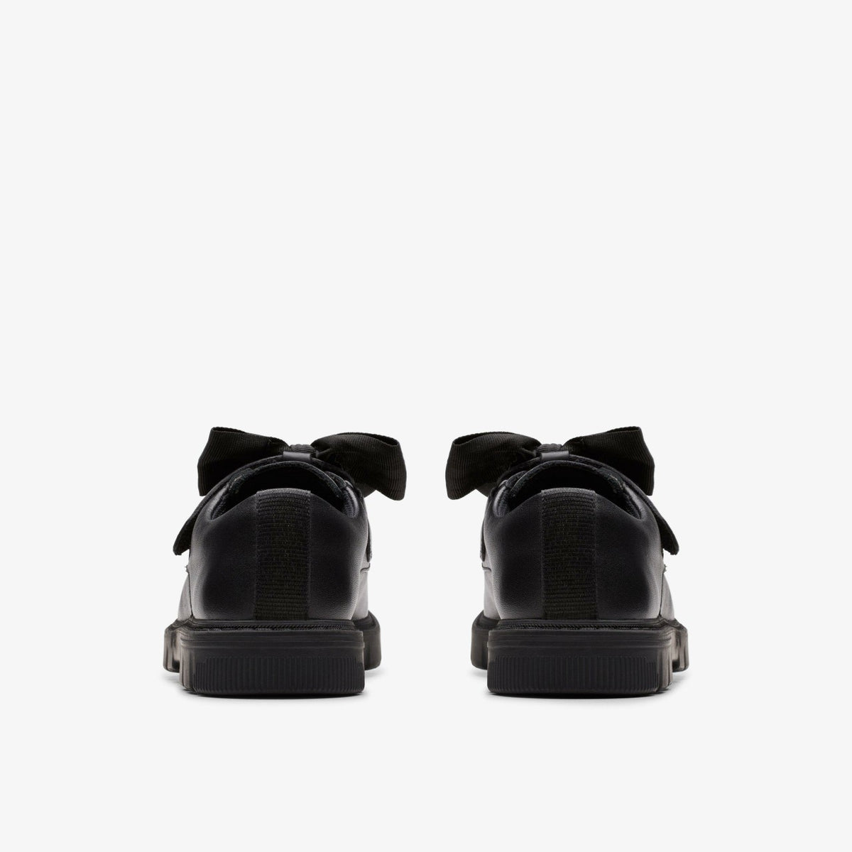 Kids Lorcam Bow Kid Black Leather
