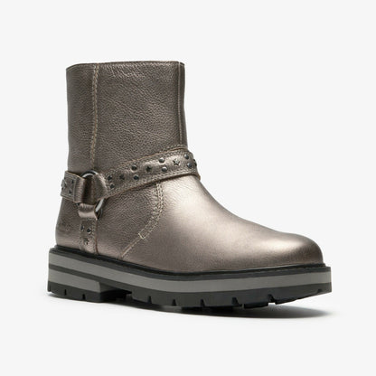 Kids Prague Shine Kid Pewter Metallic