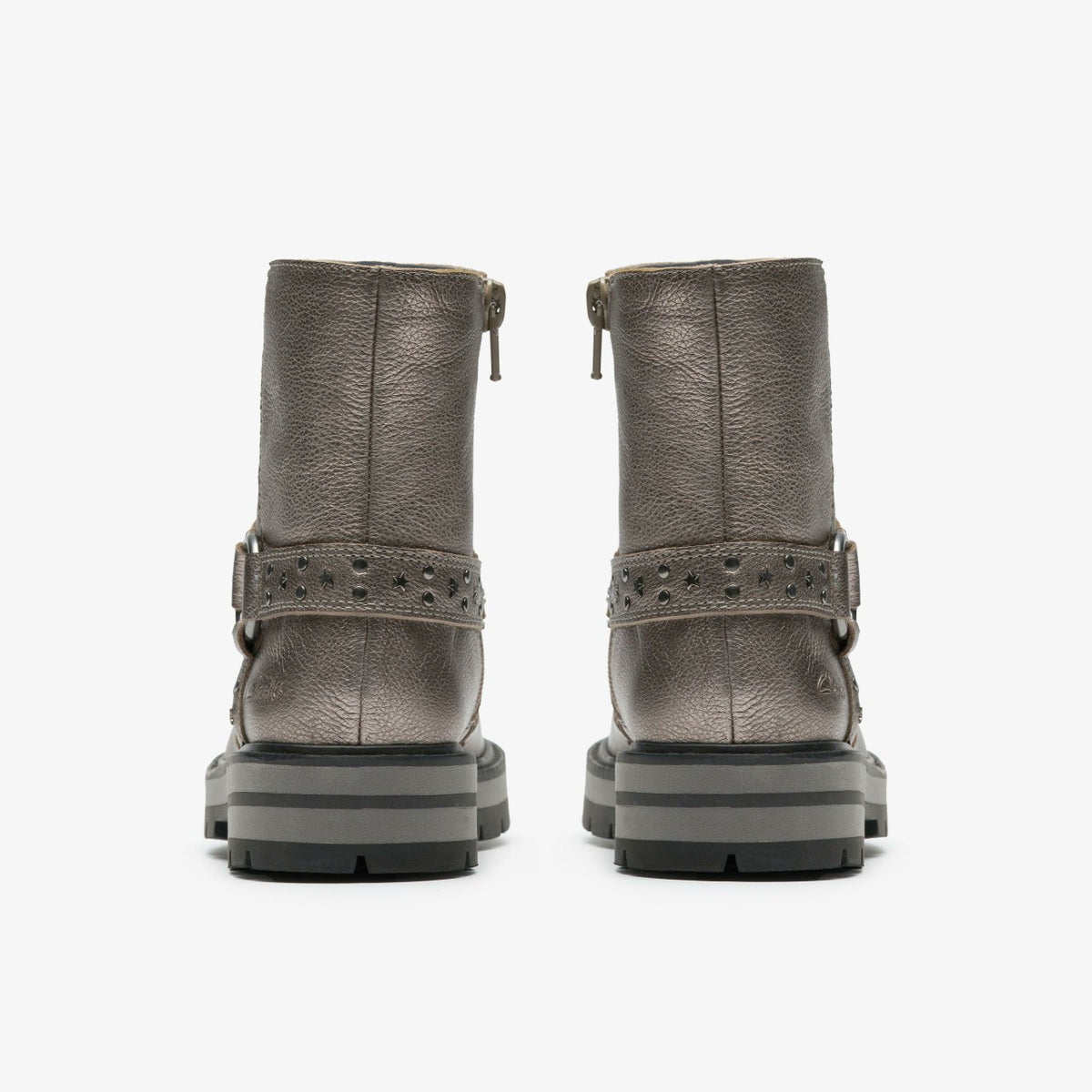 Kids Prague Shine Kid Pewter Metallic