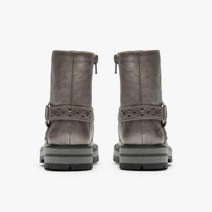 Kids Prague Shine Kid Pewter Metallic