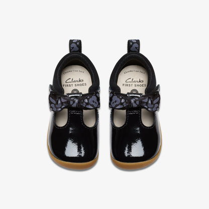 Kids Roamer Trim Toddler Black Patent