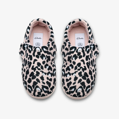 Kids Fluffy Snug Kid Blush Pink Print