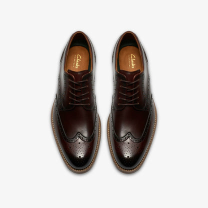 Men Craft Remi Tip Brown Leather