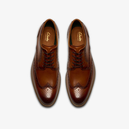 Men Craft Remi Tip Tan Leather
