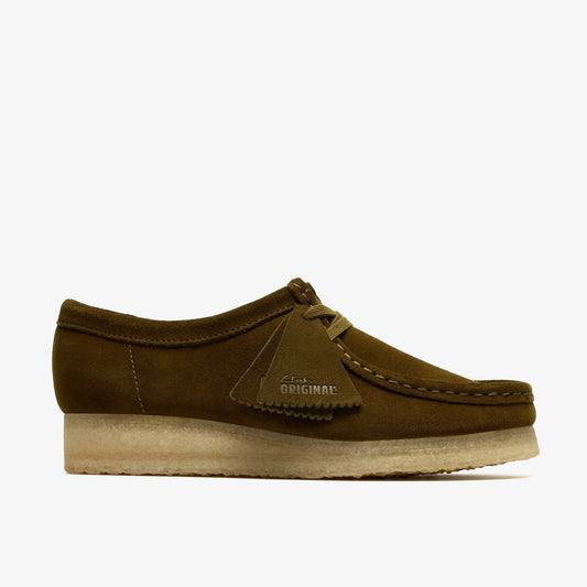 Women Wallabee Olive Suede