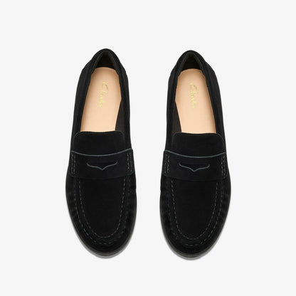 Women Alixea Walk Black Suede
