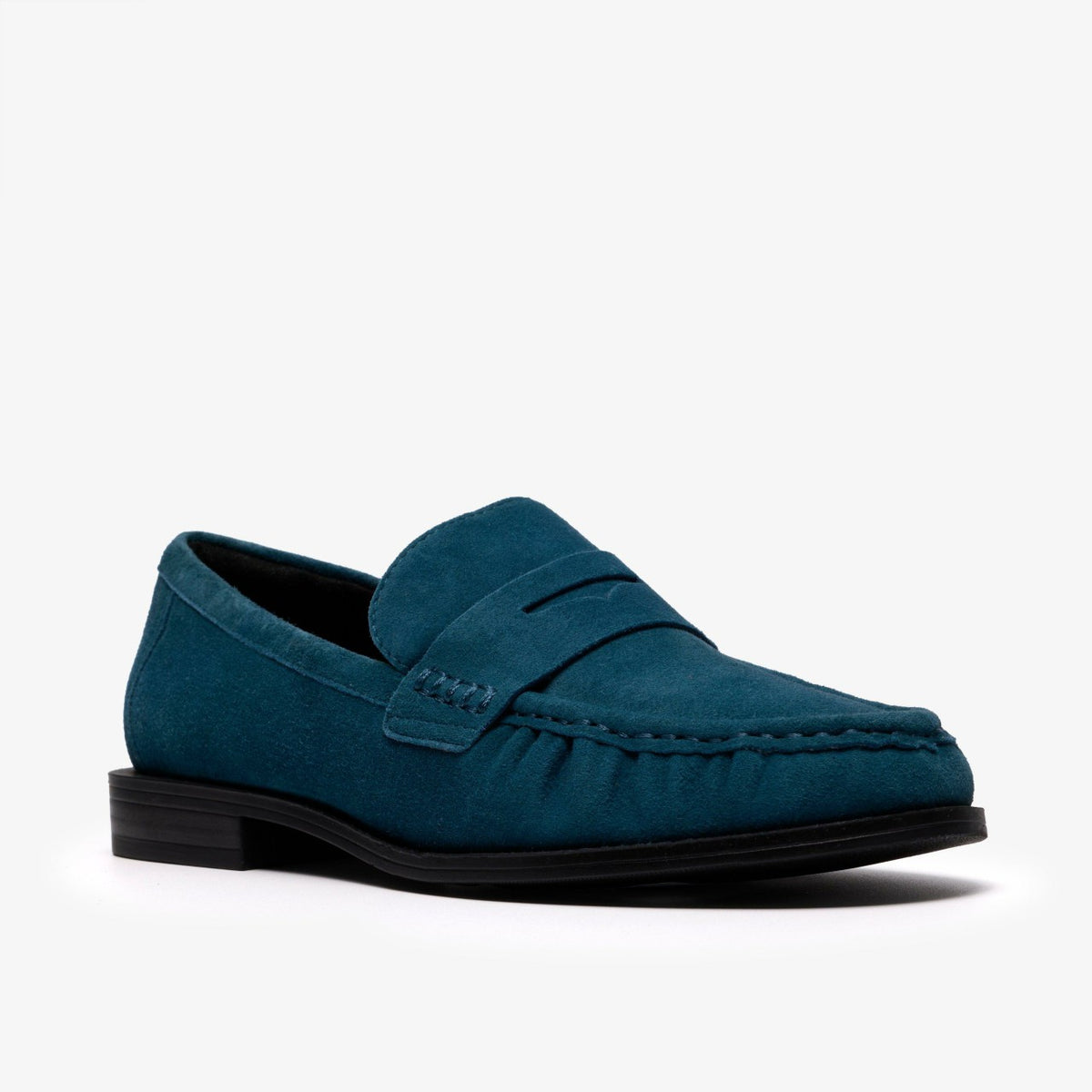 Women Alixea Walk Teal Suede