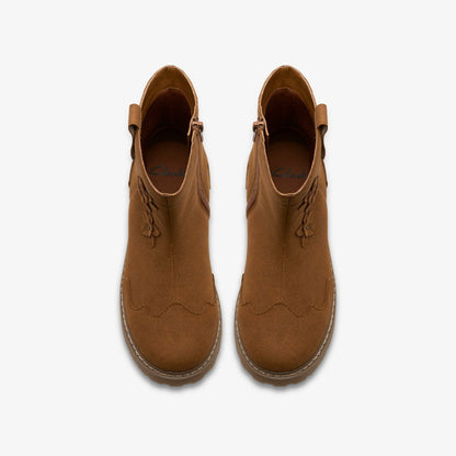 Kids Adelaide Mid Kid Tan