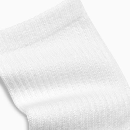 Kids School Socks Size 12.5-3.5 White