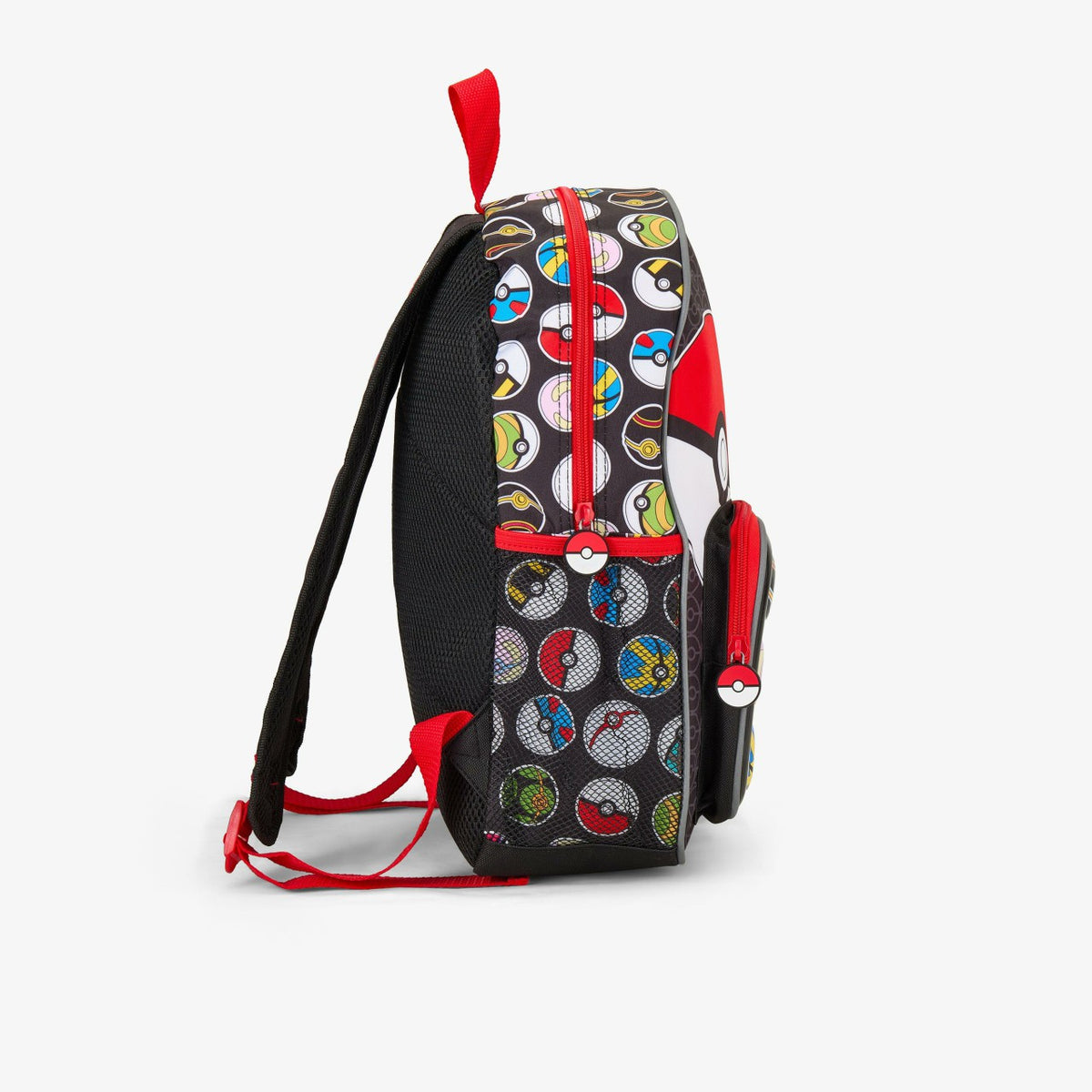 Kids Pokeball Backpack Black Combination