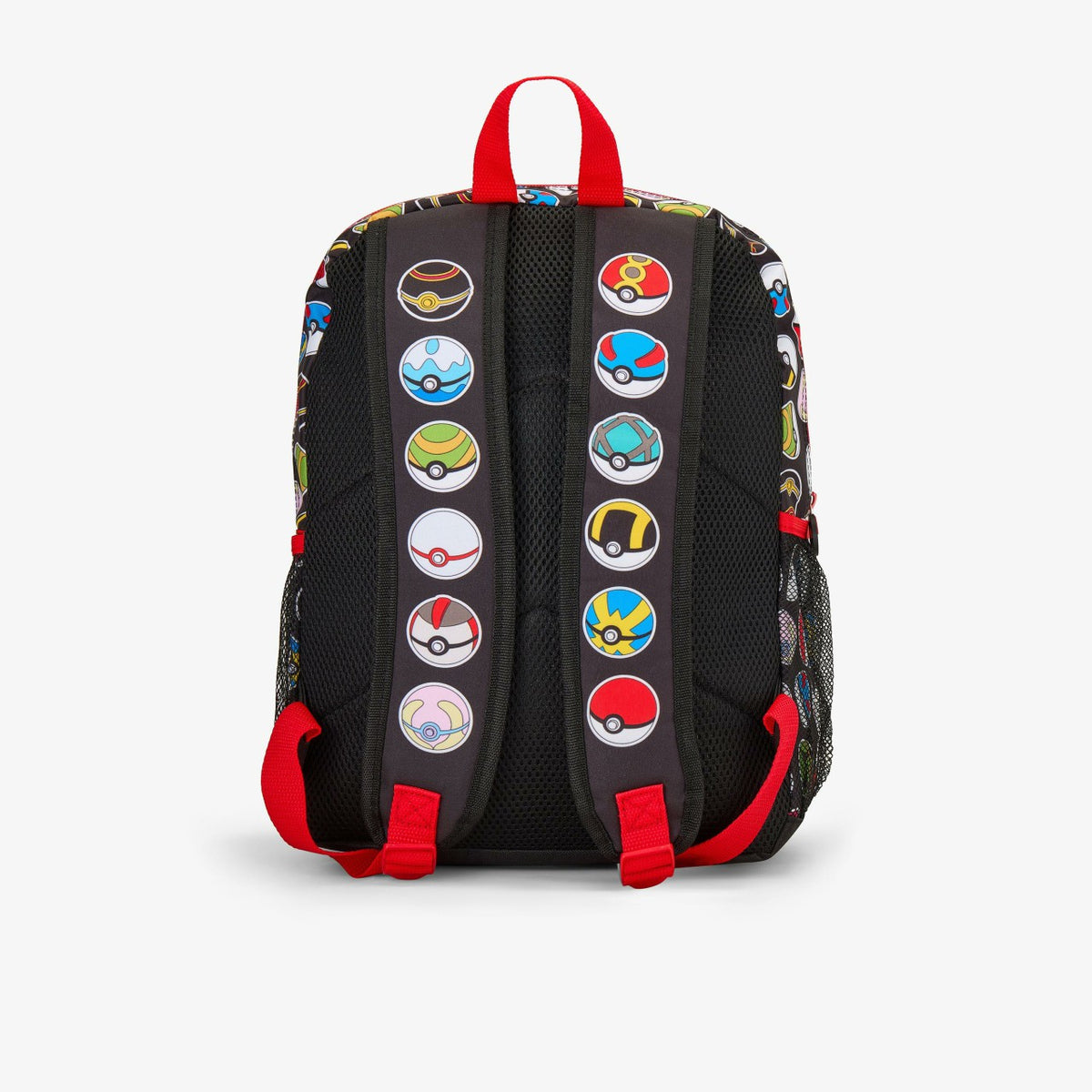 Kids Pokeball Backpack Black Combination